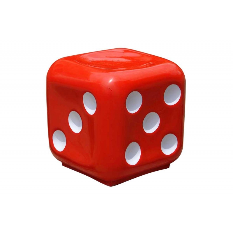 dice shaped chair